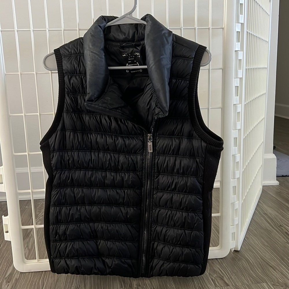 Calvin Klein black insulated vest
